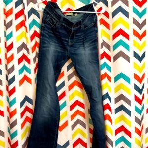 Woman’s BKE boot cut jean.